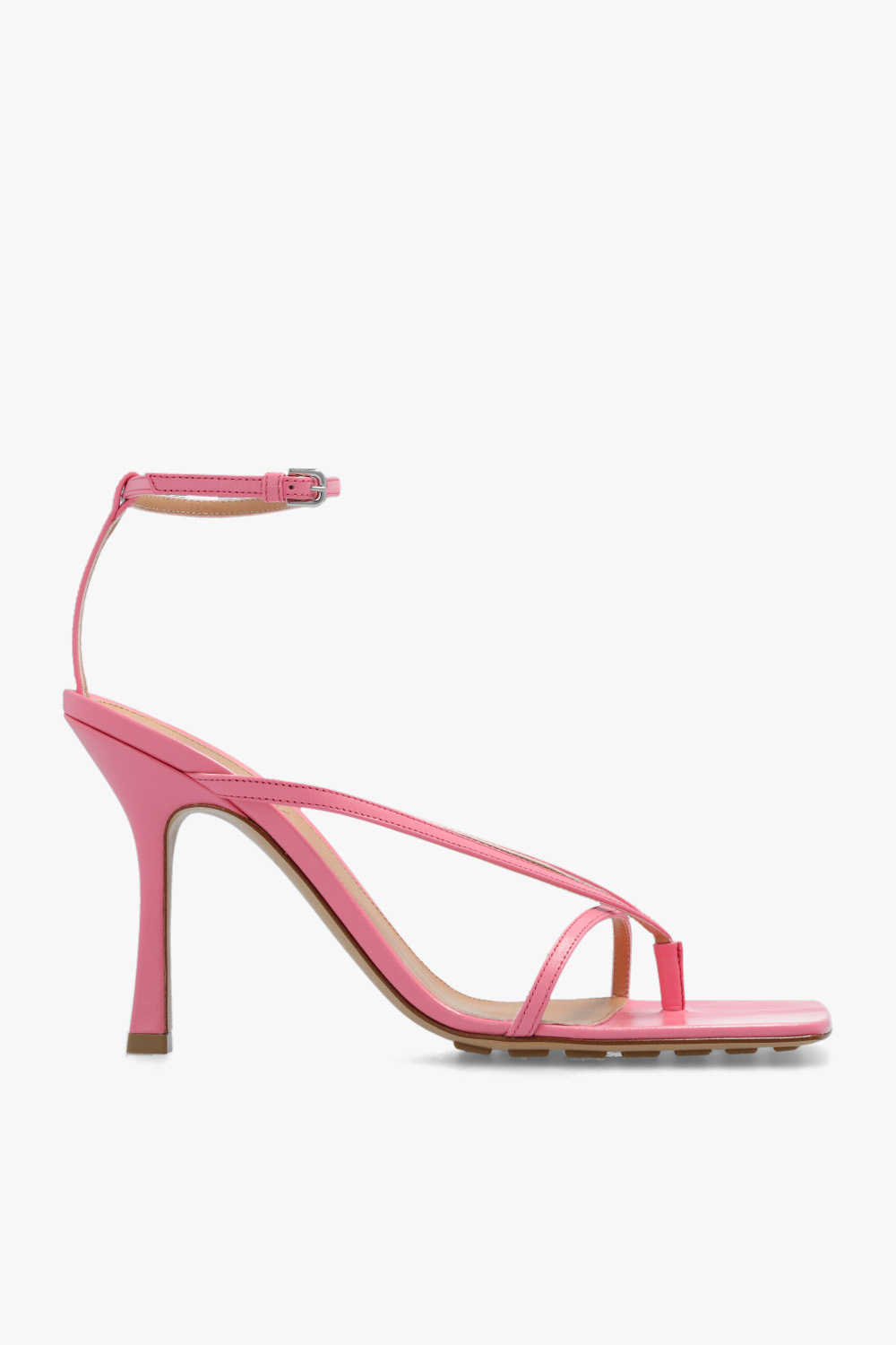 Bottega veneta discount stretch sandals pink